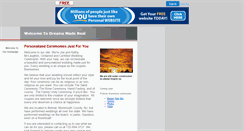 Desktop Screenshot of dreamsmadereal.gobot.com