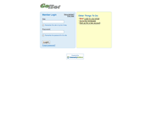 Tablet Screenshot of members.gobot.com